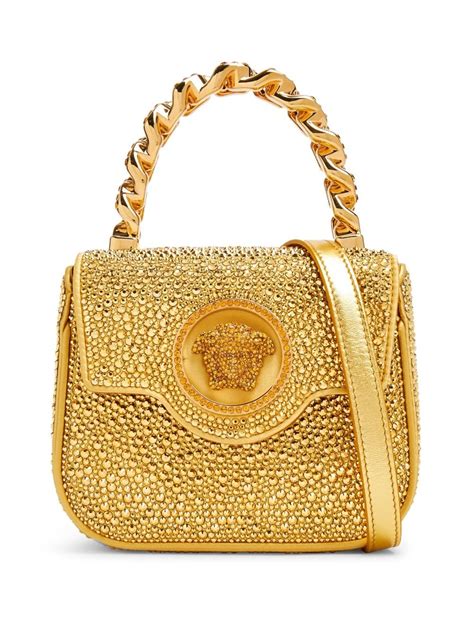 versace medusa bag gold|versace medusa bag 2021.